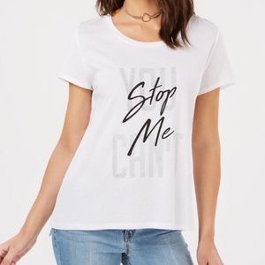 Carbon  Copy Graphic Tee.  NWT